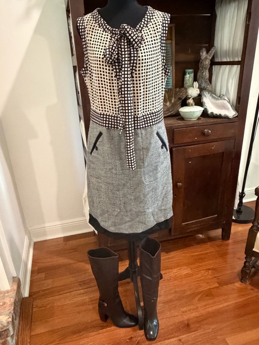 Tory Burch Roderick Combo Dress - Picture 12 of 14